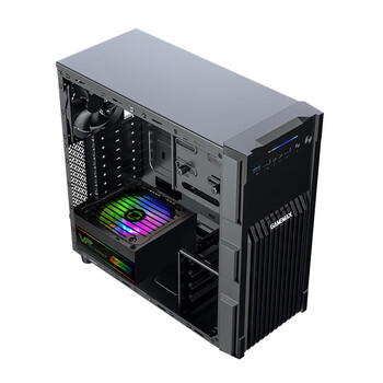 游戏帝国(GAMEMAX)战狼炫彩防尘多硬盘位台式电脑机箱RTX40显卡(ATX/带3风扇/侧透/光驱位/扩展硬盘位) 游戏帝国(GAMEMAX)战狼炫彩防尘多硬盘位台式电脑机箱RTX40显卡(ATX/带3风扇/侧透/光驱位/扩展硬盘位)