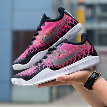 科比曼巴精神4代篮球鞋nba全明星kobe战靴耐磨减震轻便男运动鞋子 酒