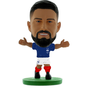 卡塔尔世界杯周边纪念品法国队官方球员soccerstarz玩偶汽车配件吉鲁