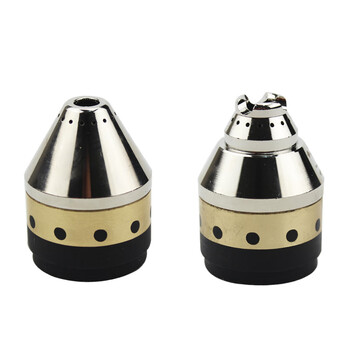 黑狼p80等离子割嘴保护罩屏蔽罩切割机电极喷嘴割枪保护套接触式p80