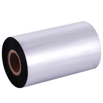 得力(deli)110mm*300m热转印条码机标签机通用型树脂腊基混合基碳带81552（单支装）