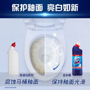 蓝多霸 洁厕灵 沧海星光香 500g+100g除菌洁厕啫喱 洁厕液 