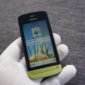 诺基亚c5-03联通移动小巧触控塞班s60v5经典收藏备用智能配件 黑色 黑