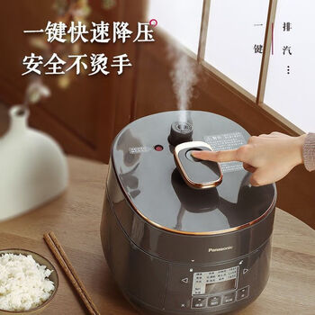 松下（Panasonic）电压力煲家用智能2L高压锅多功能迷你压力锅1-3人压力煲