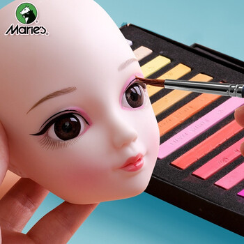 马利(Marie's)24色粉画笔彩色粉笔软性粉画棒黑板报粉笔儿童墙绘涂鸦粉笔套装F-2024 马利(Marie's)24色粉画笔彩色粉笔软性粉画棒黑板报粉笔儿童墙绘涂鸦粉笔套装F-2024