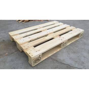 欧标实木epal木托盘叉车木垫仓板熏蒸出口物流仓库防潮板卡板栈板