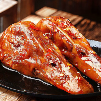 香辣鸭头湖南特产鸭货熟食酱卤麻辣味下酒菜休闲零食批发独立包装香辣