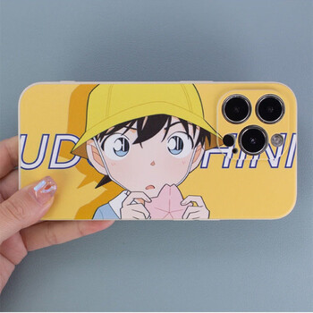 鹿纯(luchun)苹果红米vivo小米oppo荣耀手机壳名侦探柯南情侣小兰动漫