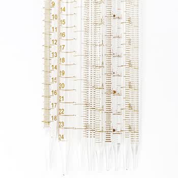 冰禹 BYrl-210 实验室玻璃刻度吸管 长吸管 刻度吸量管移液管 1ml（非A级） 5个