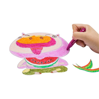 马培德（Maped）经典油画棒 幼儿小学生绘画彩色笔 初学彩绘涂鸦画笔 美育礼物 862412EC【24色】