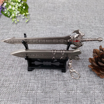 仙剑奇侠传三魔剑仙剑奇侠传三神魔之剑合金景天魔剑玩具模型 魔剑枪