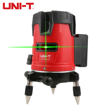 优利德（UNI-T）LM550G-LD 水平仪绿光激光标线仪红外线强光自动打线仪安平打斜线