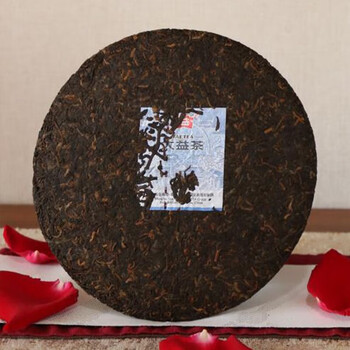大益茶 普洱茶熟茶 2023年红玉 普饼 357g/饼 一饼 随机批次