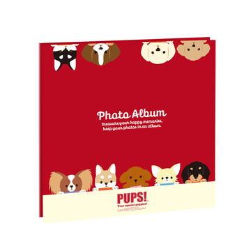 Nakabayashi仲林NCL卡通相册DIY覆膜粘贴式纪念册40页YB-73787 【新款】趣味小狗