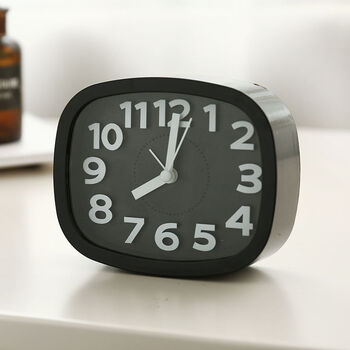 电子钟 桌面指针式电子小表便携式学生卡通起床闹钟桌面小摆件电子