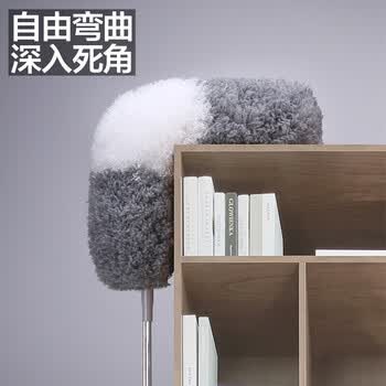 巨奇静电除尘掸子可伸缩鸡毛掸子天花板除尘扫灰蜘蛛网清除神器2.8米