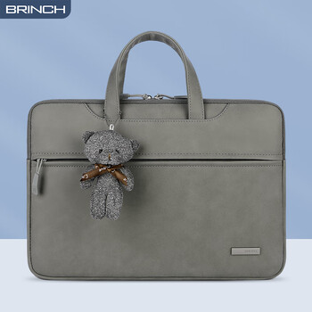 BRINCH手提电脑包女士14/15英寸适用小米华为联想收纳笔记本电脑包