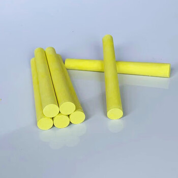 御杰黄色粉笔100支儿童涂鸦笔无尘无毒粉笔绿板黑板报专用彩色粉笔教师教学专用