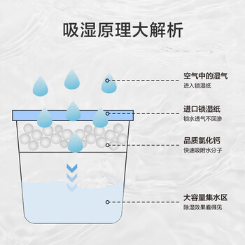 京东京造 清爽时代除湿桶补充装干燥除湿剂衣柜室内回南天防潮除175g*4