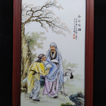 珠山八友瓷板画价格报价行情- 京东