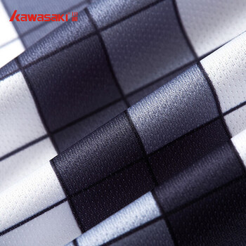 川崎（KAWASAKI）羽毛球服春夏男款训练服速干透气无袖T恤运动背心K1007 白色 L