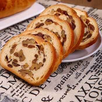 大列巴俄罗斯果仁全麦坚果面包切片独立包装黑麦代餐零食早餐 【全麦