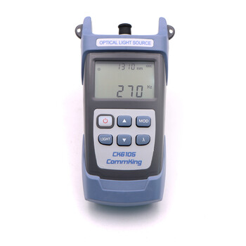 通信汪（CommKing）稳定光源光纤激光光源光缆光源仪表双波长1310/1550nm 单模 CK6105