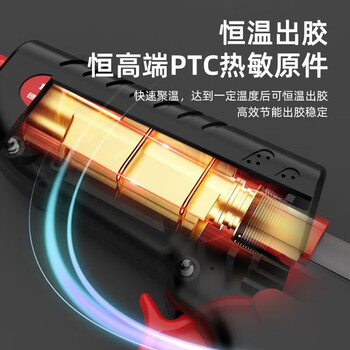德力西电气(DELIXI ELECTRIC)热熔胶枪胶棒儿童手工DIY制作热溶胶家用高粘热融棒100w 德力西电气(DELIXI ELECTRIC)热熔胶枪胶棒儿童手工DIY制作热溶胶家用高粘热融棒100w