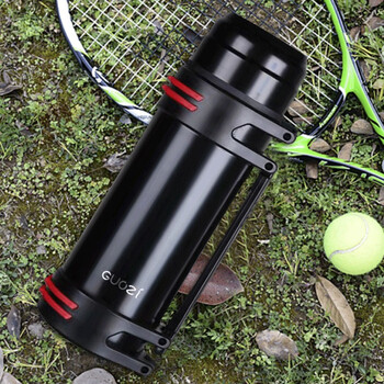 果兹(GUOZI)保温壶探索者黑色旅行壶2000ml不锈钢大容量保温水壶户外 GZ-B07 果兹(GUOZI)保温壶探索者黑色旅行壶2000ml不锈钢大容量保温水壶户外 GZ-B07