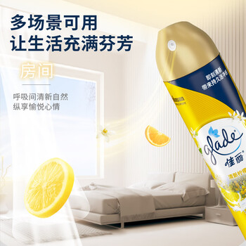 佳丽 空气清新喷雾 320ml*2瓶 柠檬香 芳香剂去除异味 厕所卧室汽车 佳丽 空气清新喷雾 320ml*2瓶 柠檬香 芳香剂去除异味 厕所卧室汽车