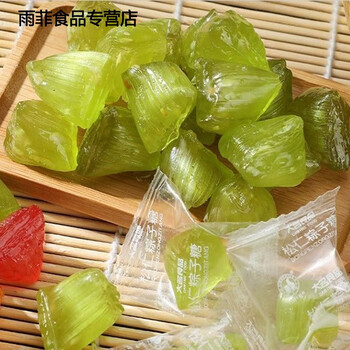 5折苏州特产松子糖散装500g松仁糖松仁粽子糖硬糖零食薄荷粽子糖500克