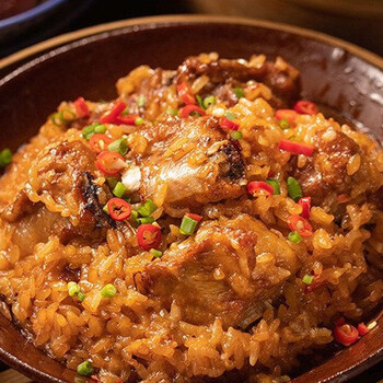 巴蜀公社 梅菜扣肉芽菜粉蒸肉糯米排骨腊肉糯米饭八宝红烧肥肠夹沙肉