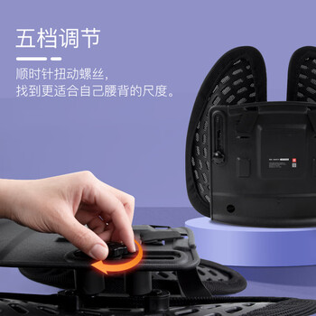 foojo腰垫 腰靠垫久坐护腰神器办公室汽车用人体工学座椅靠背垫腰托 foojo腰垫 腰靠垫久坐护腰神器办公室汽车用人体工学座椅靠背垫腰托