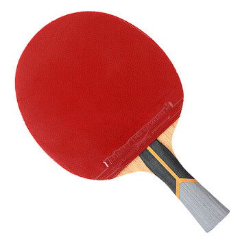 蝴蝶乒乓球拍8星芳碳底板专业比赛级【双面反胶】蝴蝶王803横拍含拍套