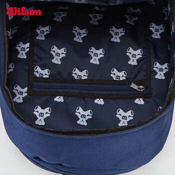 Wilson威尔胜小熊印花网球双肩包隔层背包BEAR BACKPACK WR8027001001 Wilson威尔胜小熊印花网球双肩包隔层背包BEAR BACKPACK WR8027001001