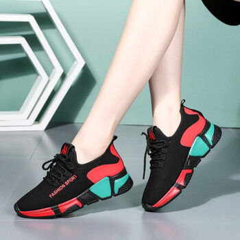 春夏新款鬼步舞鞋女广场舞鞋软底曳步舞鞋透气舒适百搭运动舞蹈鞋黑红