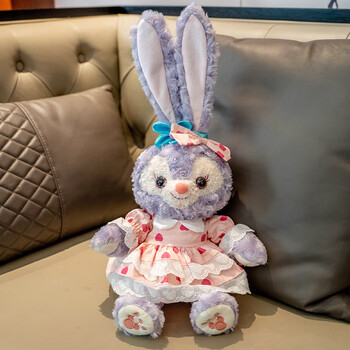 迪士尼(disney)可爱星黛露公仔穿衣兔子玩偶毛绒玩具布娃娃儿童女生