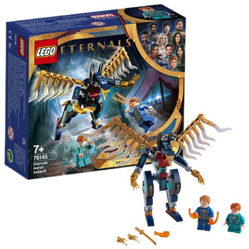lego乐高超级英雄系列super heroes永恒族:空中对战133粒7 76145