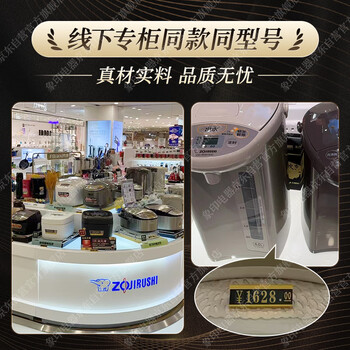 象印（ZO JIRUSHI）电水壶五段控温微电脑可定时 家用办公4L容量 CD-WQH40C-CM(米色)