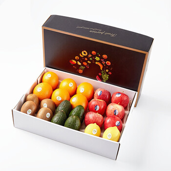 水果礼盒装混搭送人高端节日送礼组合新鲜水果春节