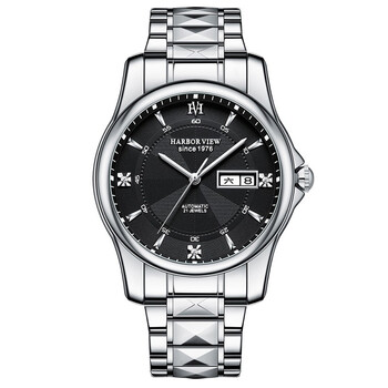 【海铂威尔-harborview】男爵系列hj-6149全自动男士机械手表 精钢