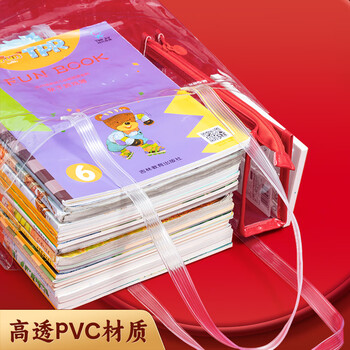 晨光（M&G）学生补习袋 0金属孔庙透明防水考试专用手提袋文件袋手提美术学习袋 考公考研中考