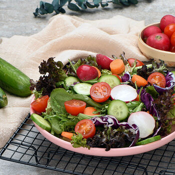 爵妃 蔬菜沙拉组合新鲜现摘轻食沙拉蔬菜清洗即食色拉套餐生菜生吃