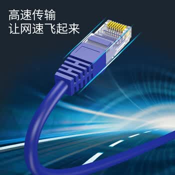 神盾卫士（SDWS）六类网线CAT6千兆非屏蔽双绞线宽带连接线工程家装成品网络跳线1米SC6-1F