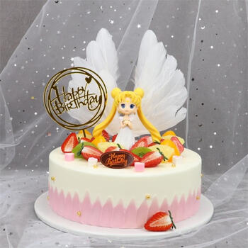 蛋糕模型仿真2021新款网红生日蛋糕模型水果塑胶假蛋糕橱窗样品 h23美