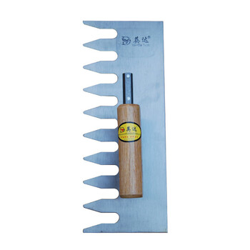 定做 带齿锯齿泥抹子刮抹泥刀抹灰批灰刀贴瓷砖施工工具水泥瓦工定制