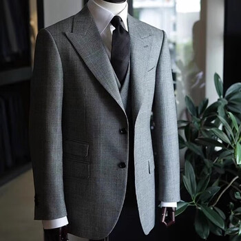 闽狄(全国上门量体)量身定制高端羊毛西服定做男西装套装定制商务休闲