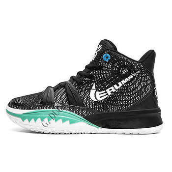 黑白艺术电影主题kyrie6代南海岸实战耐磨大童鞋5莆田纯原欧文7黑白39