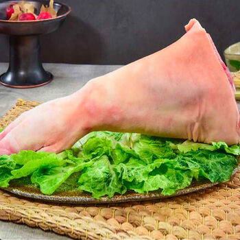 新鲜整只猪前腿大腿1只约3.