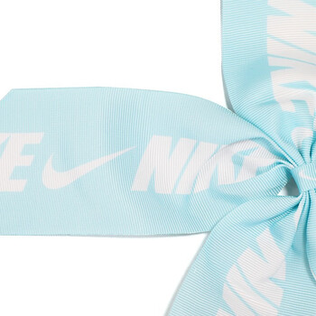 耐克(NIKE)蝴蝶结发饰 头饰发圈扎头发橡皮筋 礼物 天空蓝 N1002484420OS 耐克(NIKE)蝴蝶结发饰 头饰发圈扎头发橡皮筋 礼物 天空蓝 N1002484420OS